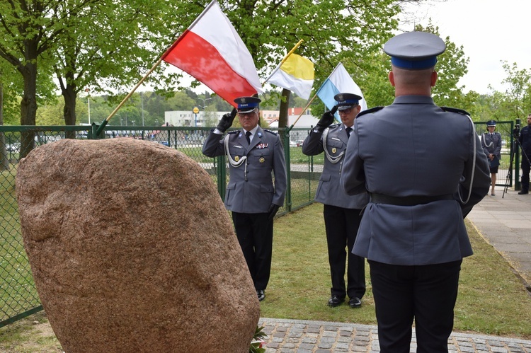 Pamiątkowa tablica duszpasterstwa pomorskiej policji