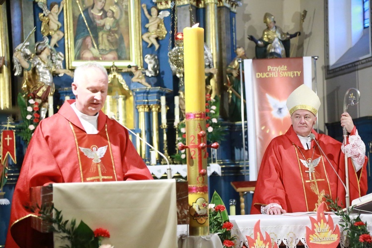 Bierzmowanie młodych z Łukowej, Śmigna i Lisiej Góry