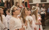 Bp Janusz Mastalski u św. abp. Bilczewskiego w Wilamowicach