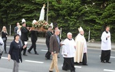 Bp Janusz Mastalski u św. abp. Bilczewskiego w Wilamowicach
