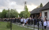 Bp Janusz Mastalski u św. abp. Bilczewskiego w Wilamowicach
