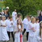 Bp Janusz Mastalski u św. abp. Bilczewskiego w Wilamowicach