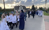 Bp Janusz Mastalski u św. abp. Bilczewskiego w Wilamowicach