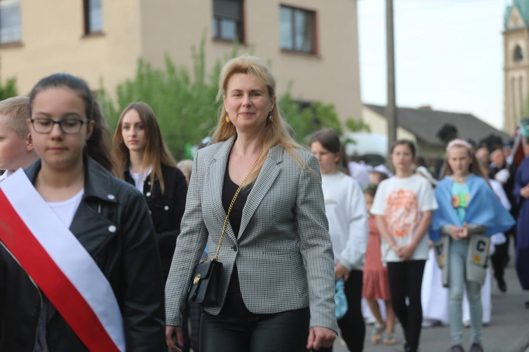 Bp Janusz Mastalski u św. abp. Bilczewskiego w Wilamowicach