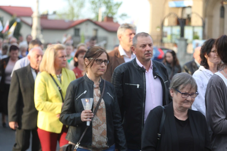 Bp Janusz Mastalski u św. abp. Bilczewskiego w Wilamowicach
