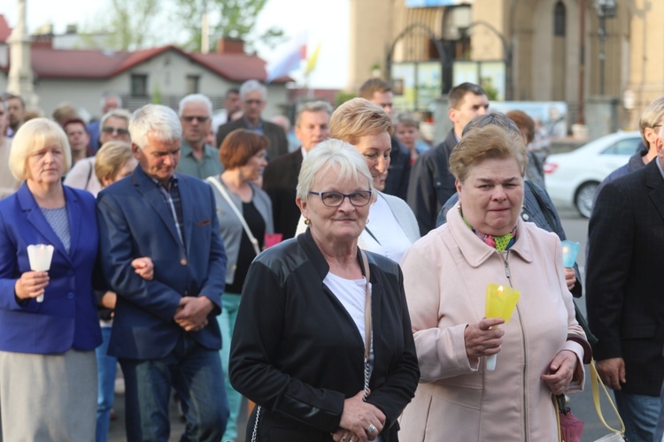 Bp Janusz Mastalski u św. abp. Bilczewskiego w Wilamowicach