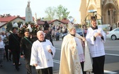 Bp Janusz Mastalski u św. abp. Bilczewskiego w Wilamowicach