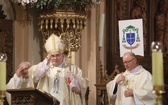 Bp Janusz Mastalski u św. abp. Bilczewskiego w Wilamowicach