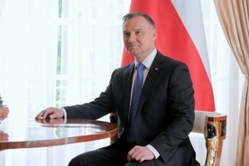 Prezydent Duda przebywa na Ukrainie. W Radzie Najwyższej wygłosi orędzie jako pierwsza głowa obcego państwa od wybuchu wojny