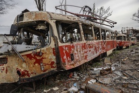 Ukraina: Rosjanie remontują linie kolejowe, by wywieźć zboże i wyroby metalowe