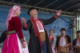 Prezentacja kultury lachów sądeckich.