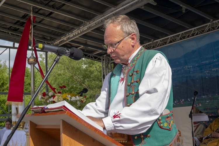 Msza św. Lachów i Górali w Jazowsku