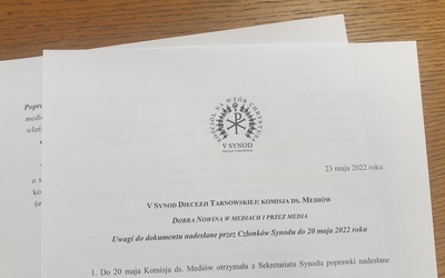 Komunikat z XLII posiedzenia Komisji Głównej V Synodu Diecezji Tarnowskiej