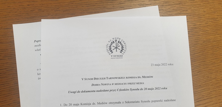 Komunikat z XLII posiedzenia Komisji Głównej V Synodu Diecezji Tarnowskiej
