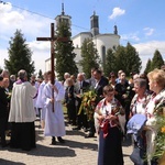 Pogrzeb Jerzego Treli w Leńczach