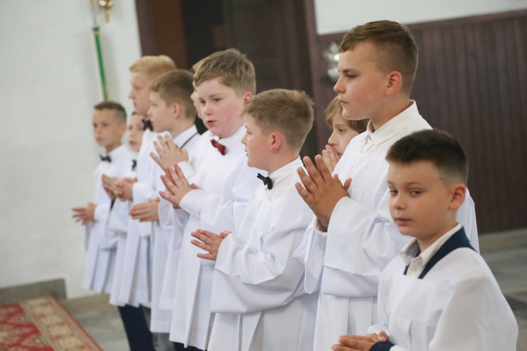 Nowi ministranci w Gromniku