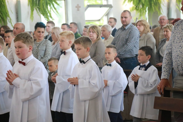 Nowi ministranci w Gromniku