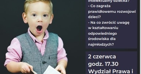 Jak stymulować rozwój mózgu dziecka? Będzie wykład