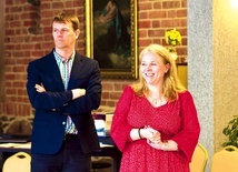 ▲	Szkolenie prowadzili Joanna i Norbert Dawidczykowie.