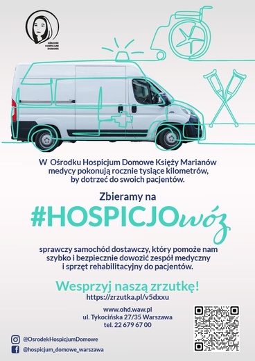 Ruszyła akcja „#Hospicjowóz – sprawczy samochód dostawczy”