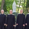 Od lewej: księża Paweł Nowatyński, Paweł Kruk, Krystian Stasiak i Marcin Kirkiewicz.