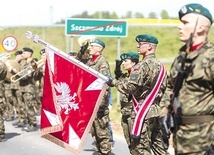 Wydarzenie uświetniła Kompania Honorowa Wojska Polskiego.