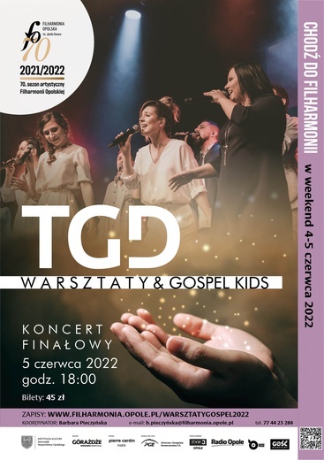 Wkrótce wielki koncert gospel w Filharmonii Opolskiej