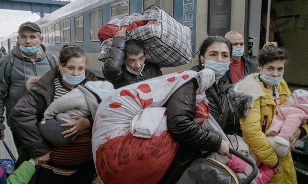 Około połowa mieszkańców opuściła obwód chersoński