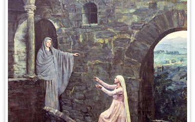 Signe ScheelNawiedzenie Najświętszej Maryi Pannyolej na płótnie, 1906Muzeum Sztuki, Trondheim