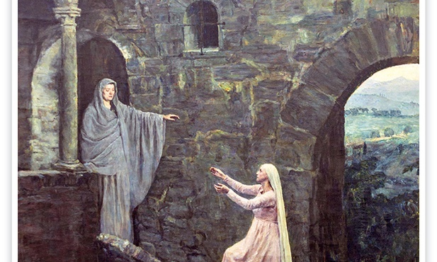 Signe ScheelNawiedzenie Najświętszej Maryi Pannyolej na płótnie, 1906Muzeum Sztuki, Trondheim