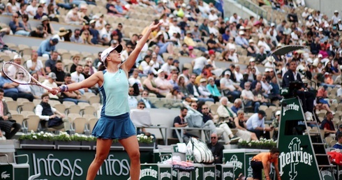 French Open - Iga Świątek awansuje do trzeciej rundy