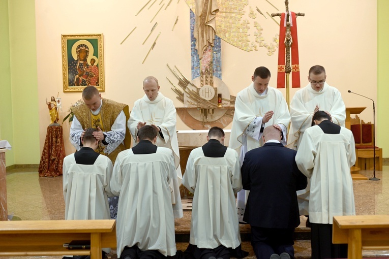 Msza św. prymicyjna w seminarium
