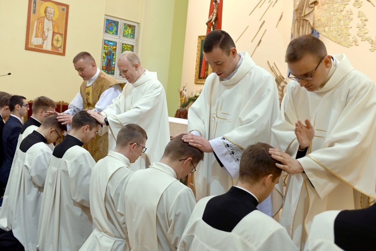 Msza św. prymicyjna w seminarium
