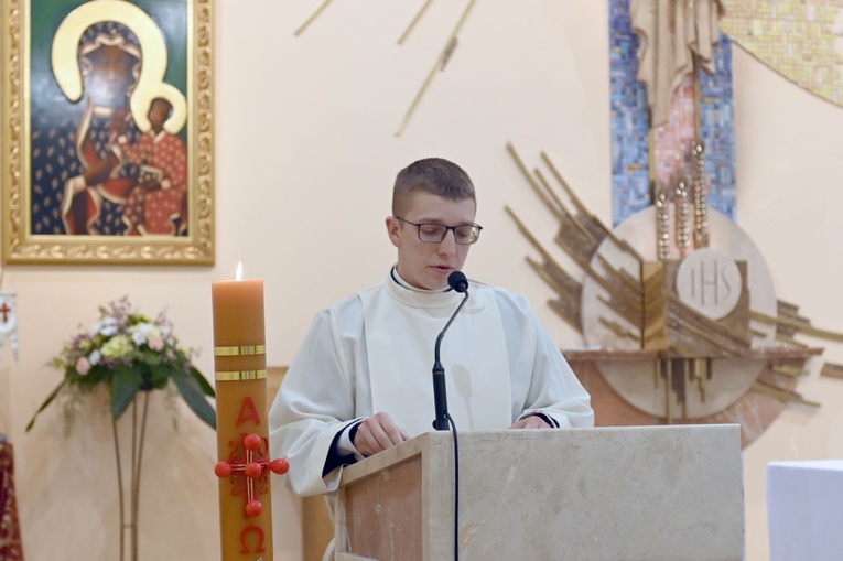 Msza św. prymicyjna w seminarium