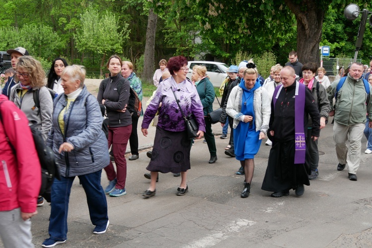 354. Piesza Pielgrzymka Oliwska w drodze do Kalwarii Wejherowskiej