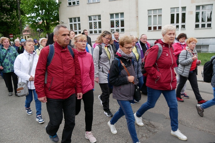 354. Piesza Pielgrzymka Oliwska w drodze do Kalwarii Wejherowskiej