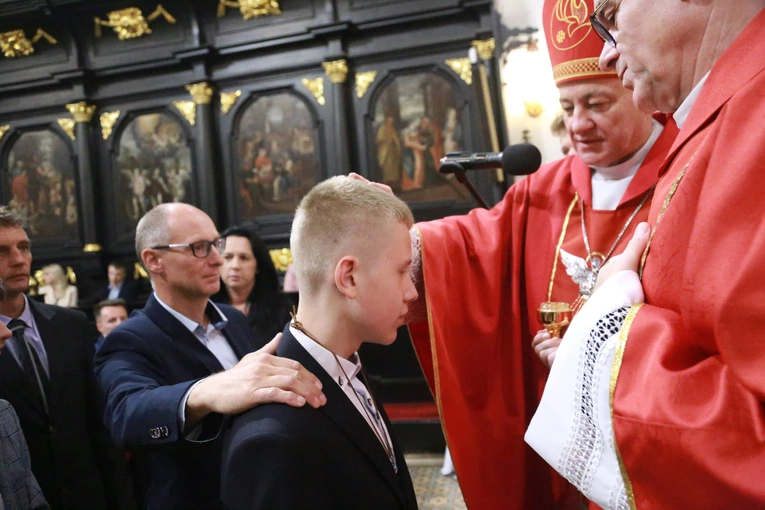 Bierzmowanie u Mikołaja