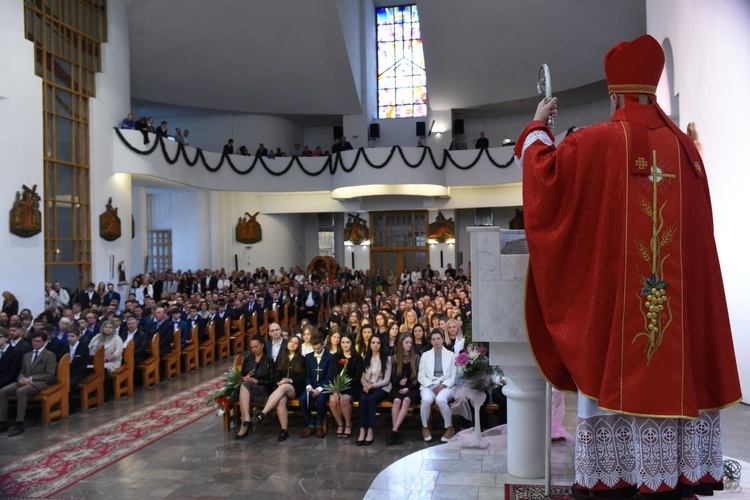 Bierzmowanie u św. Antoniego w Krynicy-Zdroju