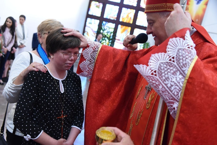 Bierzmowanie u św. Antoniego w Krynicy-Zdroju