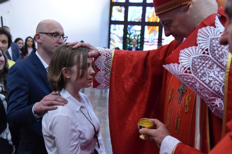 Bierzmowanie u św. Antoniego w Krynicy-Zdroju