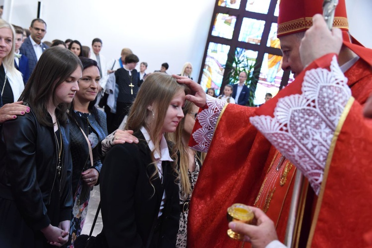 Bierzmowanie u św. Antoniego w Krynicy-Zdroju