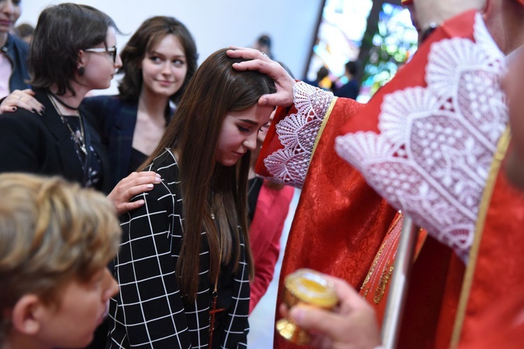 Bierzmowanie u św. Antoniego w Krynicy-Zdroju