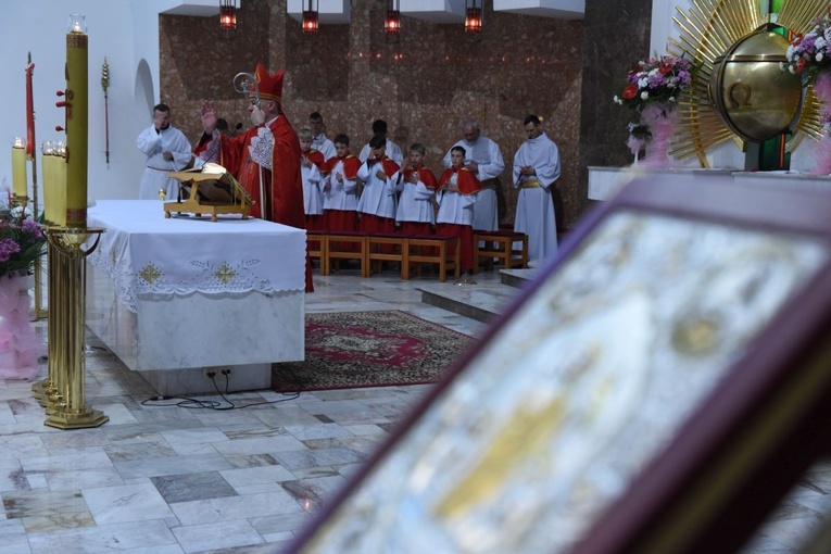 Bierzmowanie u św. Antoniego w Krynicy-Zdroju