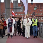 Pielgrzymka z rekwiarzem św. Andrzeja Boboli