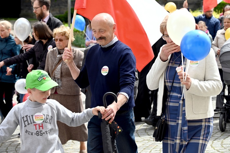 Świdnicki marsz dla życia i rodziny 2022