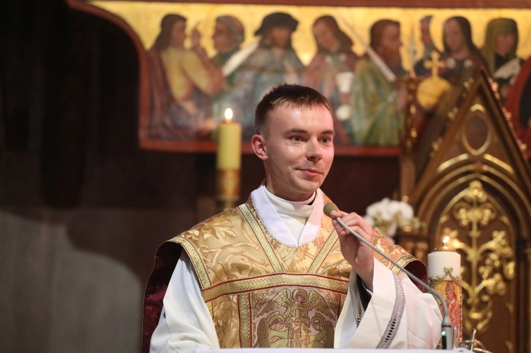 Prymicyjna Msza św. ks. Patryka Zaręby w Starym Bielsku - 2022