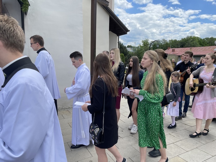 Prymicyjna Msza św. ks. Patryka Zaręby w Starym Bielsku - 2022