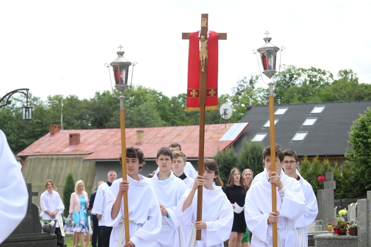 Prymicyjna Msza św. ks. Patryka Zaręby w Starym Bielsku - 2022