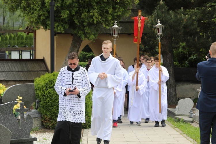 Prymicyjna Msza św. ks. Patryka Zaręby w Starym Bielsku - 2022