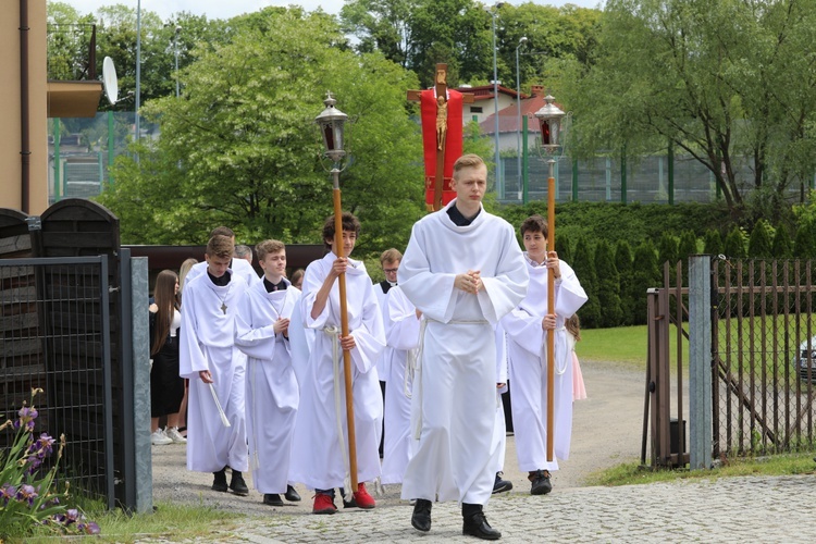 Prymicyjna Msza św. ks. Patryka Zaręby w Starym Bielsku - 2022